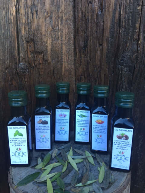 aromatische olijfolie extra vergine met citroen