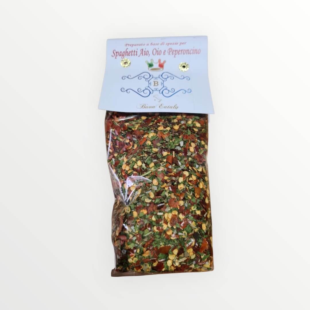 kruiden spaghetti aio oio peperoncino
