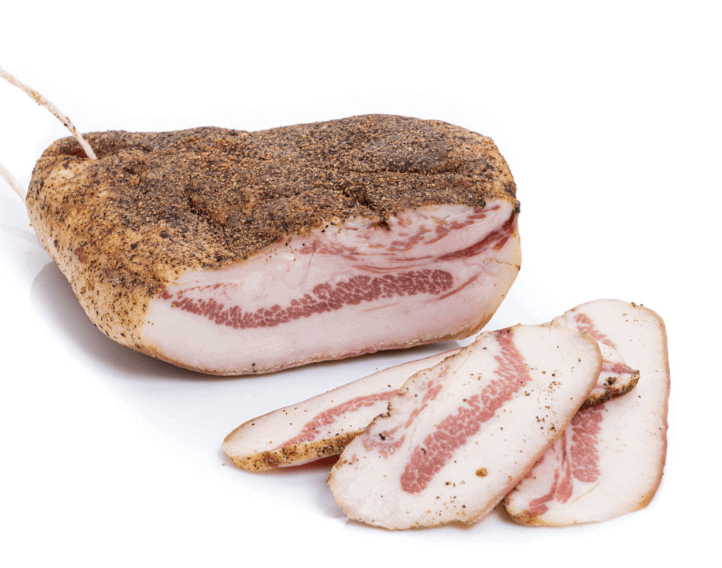 Guanciale varkenswang van norcia