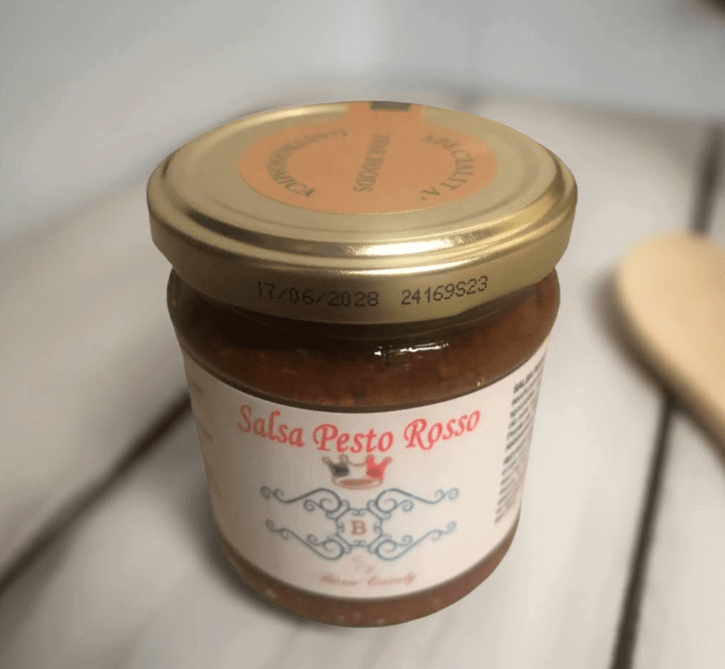 salsa pesto rosso