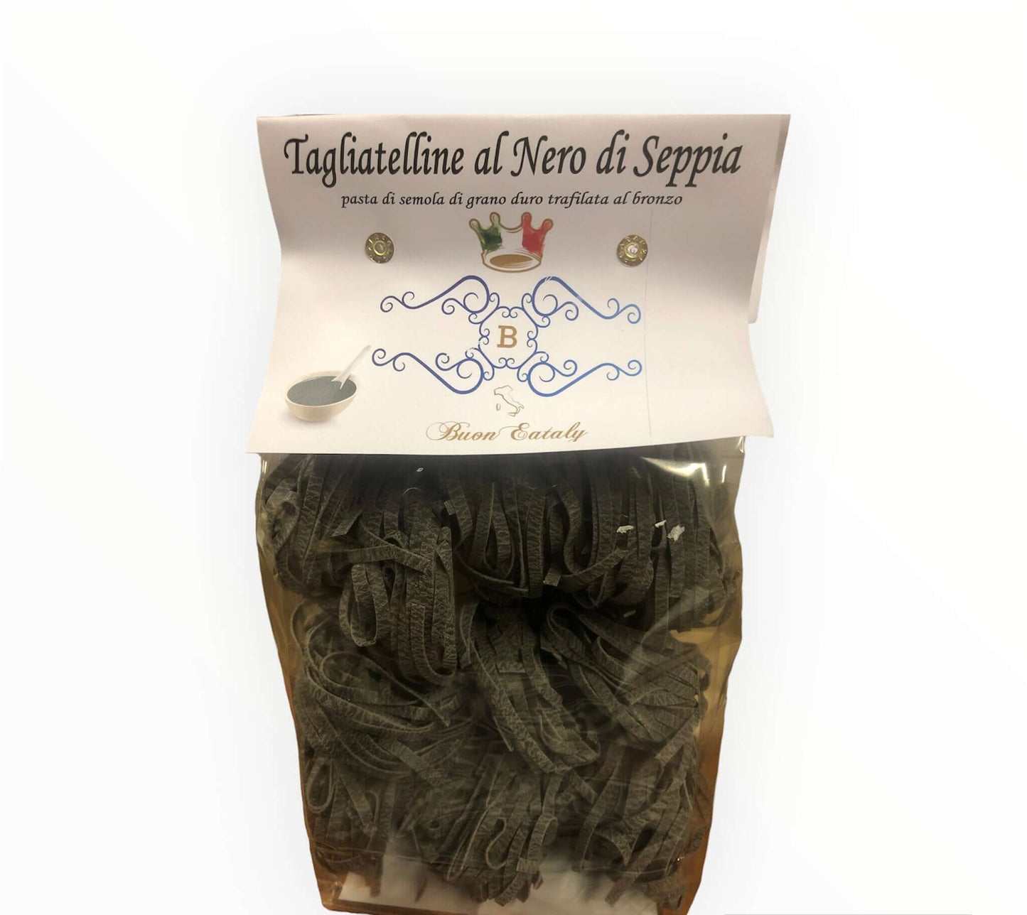 tagliatelline al nero di seppia