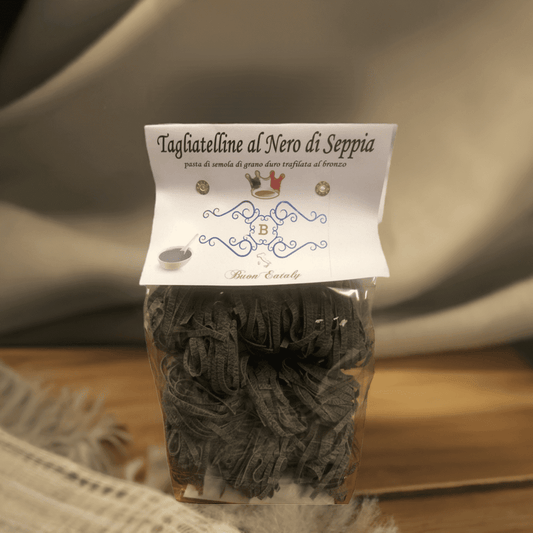 tagliatelline al nero di seppia
