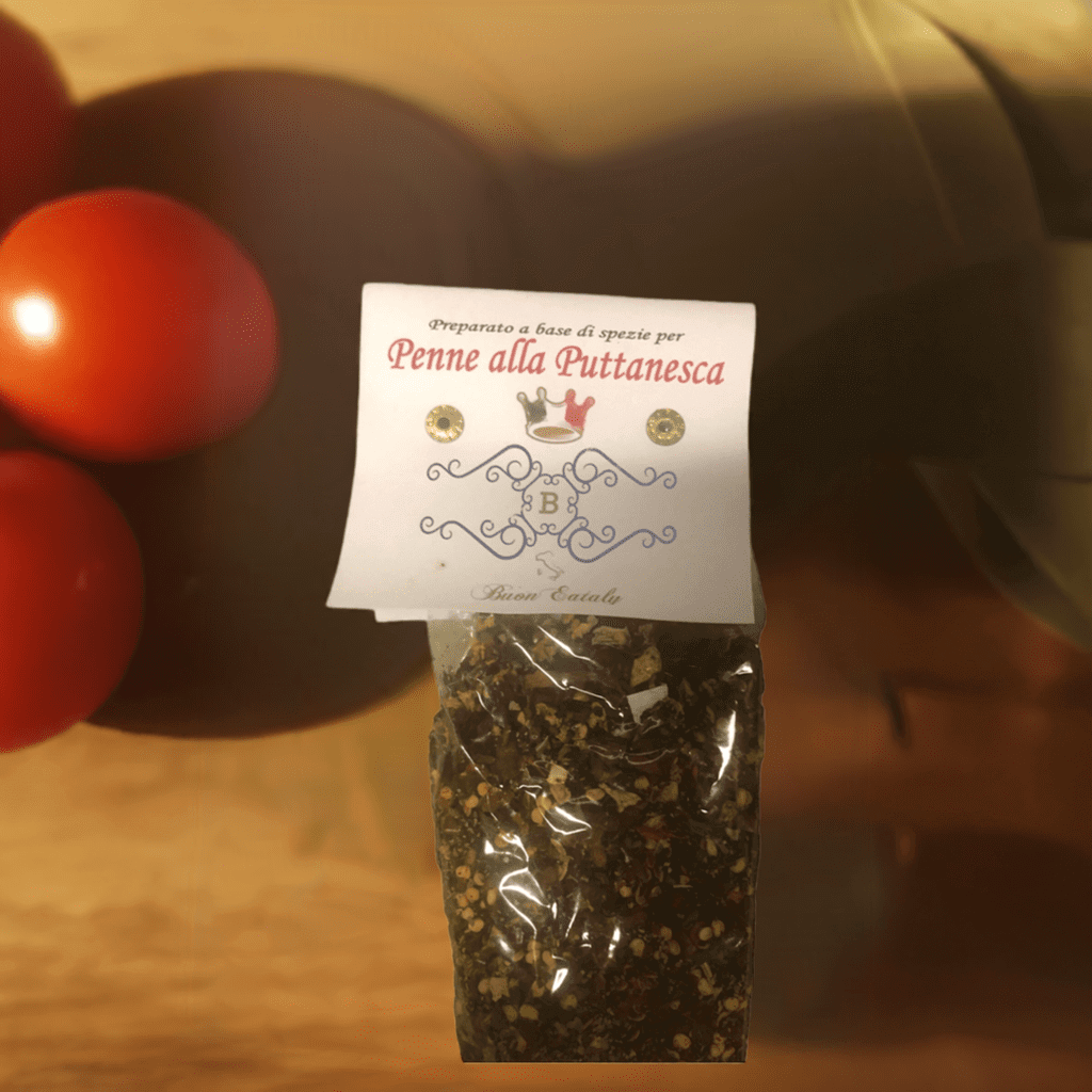 kruiden penne alla puttanesca