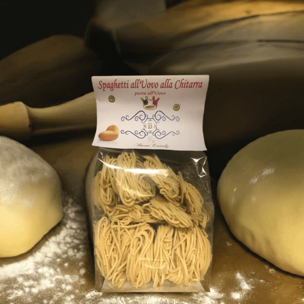 spaghetti all'uovo alla chitarra