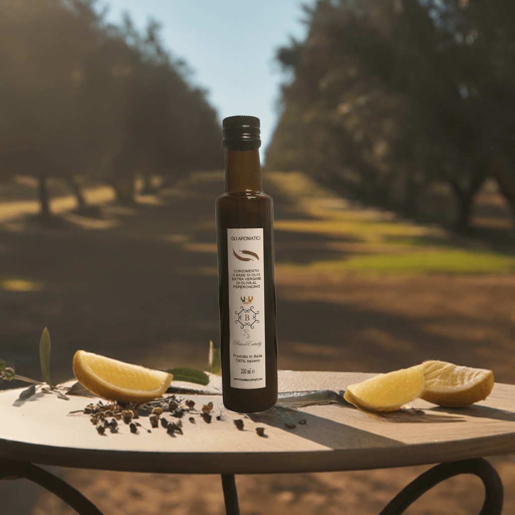 aromatische olijfolie extra vierge pikant