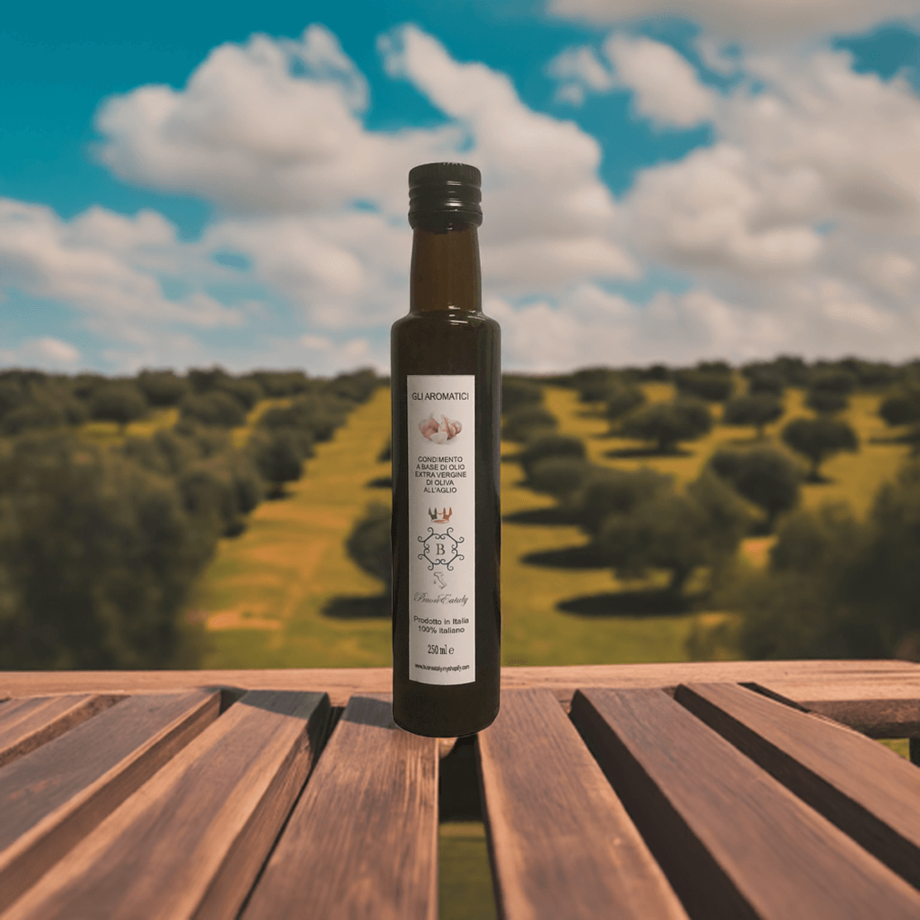 aromatische olijfolie extra vergine look